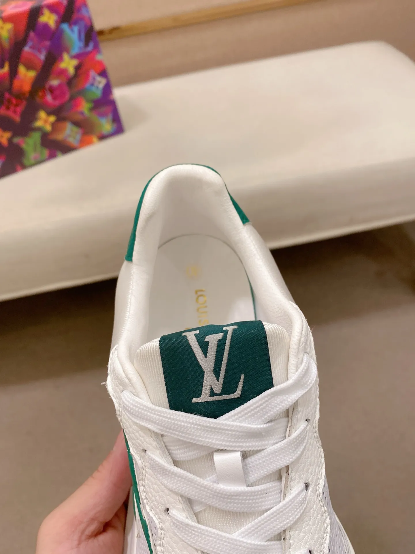 Men's shoes: 442💰🎉🎉LV~Louis Vuitton trendy men's shoes, new shipments, latest matching, the same style as the official website, super high quality, hot sales of the season [strong][strong][strong]Selected first-layer cowhide, comfortable sheepskin lining, original last, comfortable on the foot, wear-resistant rubber outsole, size: 38-44.